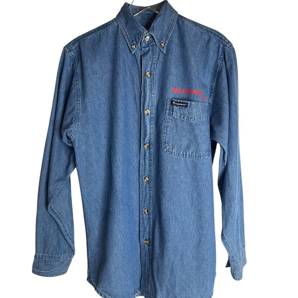 Neil Diamond Denim 2001 Long Sleeved Shirt